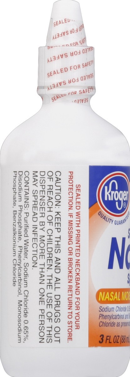 slide 6 of 6, Kroger Saline Nasal Spray, 3 fl oz