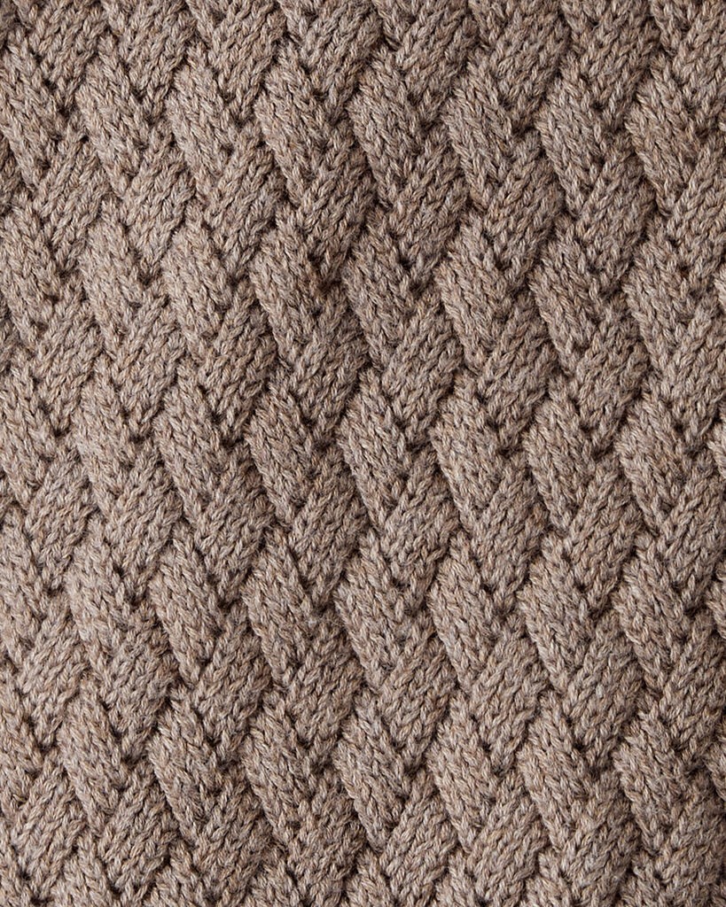 slide 2 of 3, Littleplanet Baby Organic Cotton Sweater Knit Jumpsuit Heather Brown 9M, 1 ct