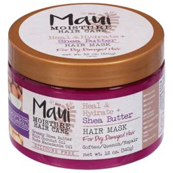 Maui Moisture Shea Butter Heal & Hydrate Hair Mask 12 oz