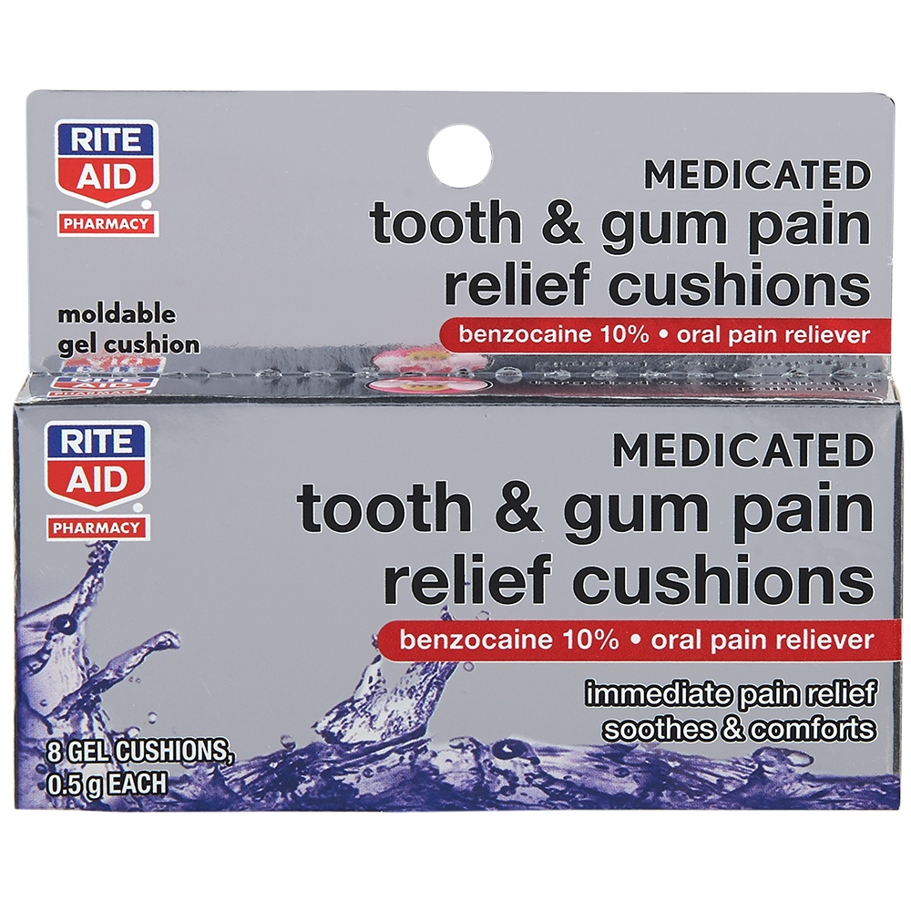 Rite Aid Ra Toothache Rlf Cush 8 ct Shipt