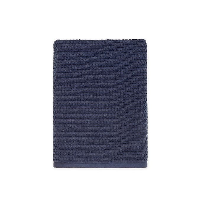 slide 1 of 1, SALT Textured Bath Towel - Blue, 1 ct