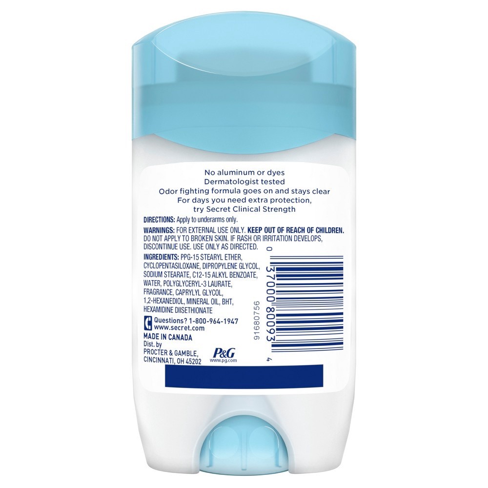 slide 2 of 2, Secret Daylily Aluminum Free Deodorant, 2.4 oz