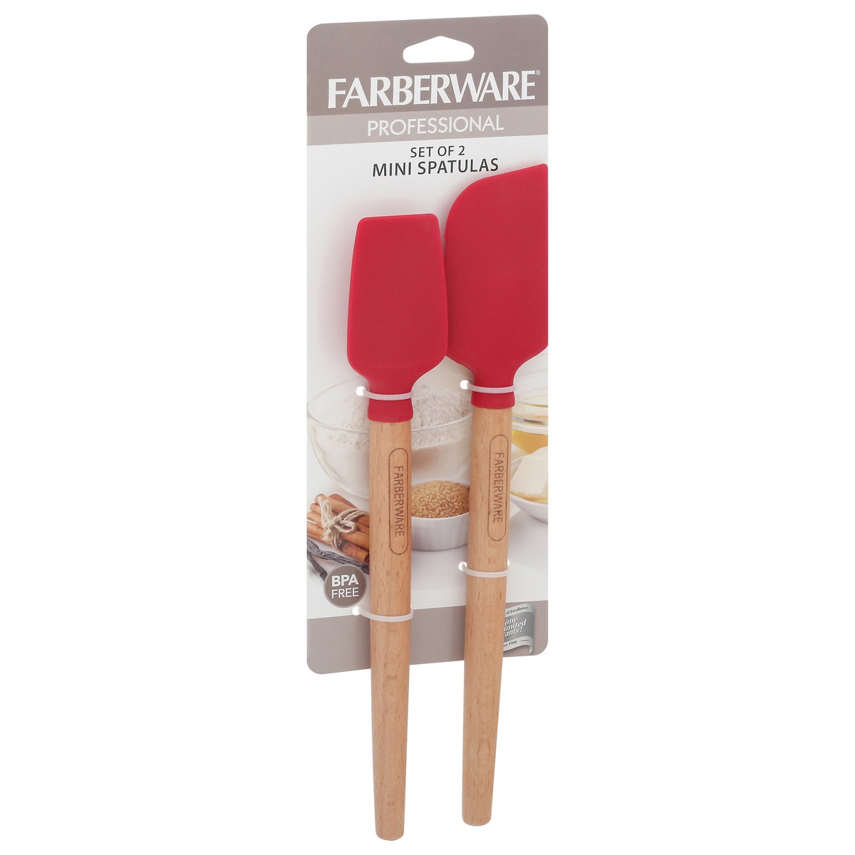 slide 6 of 9, Farberware Professional Mini Spatulas 2 ea Card, 2 ct