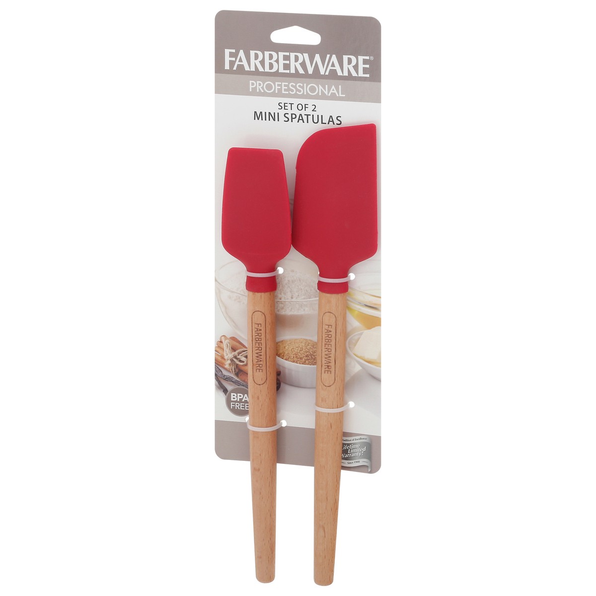 slide 4 of 9, Farberware Professional Mini Spatulas 2 ea Card, 2 ct