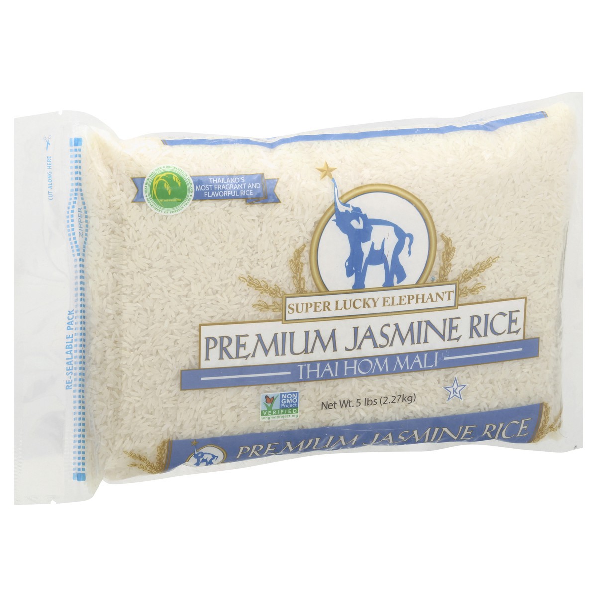 slide 6 of 12, Super Lucky Elephant Premium Rice 5 lb, 5 lb