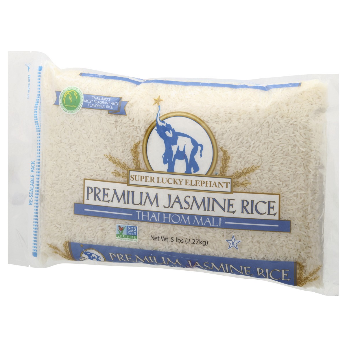 slide 10 of 12, Super Lucky Elephant Premium Rice 5 lb, 5 lb