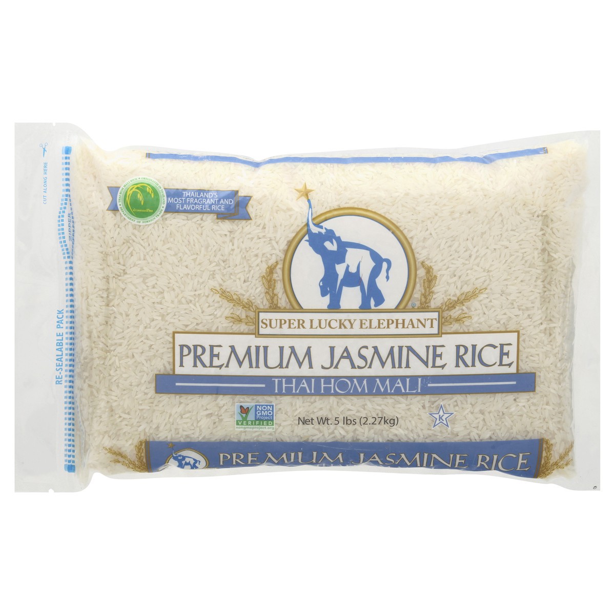 slide 9 of 12, Super Lucky Elephant Premium Rice 5 lb, 5 lb