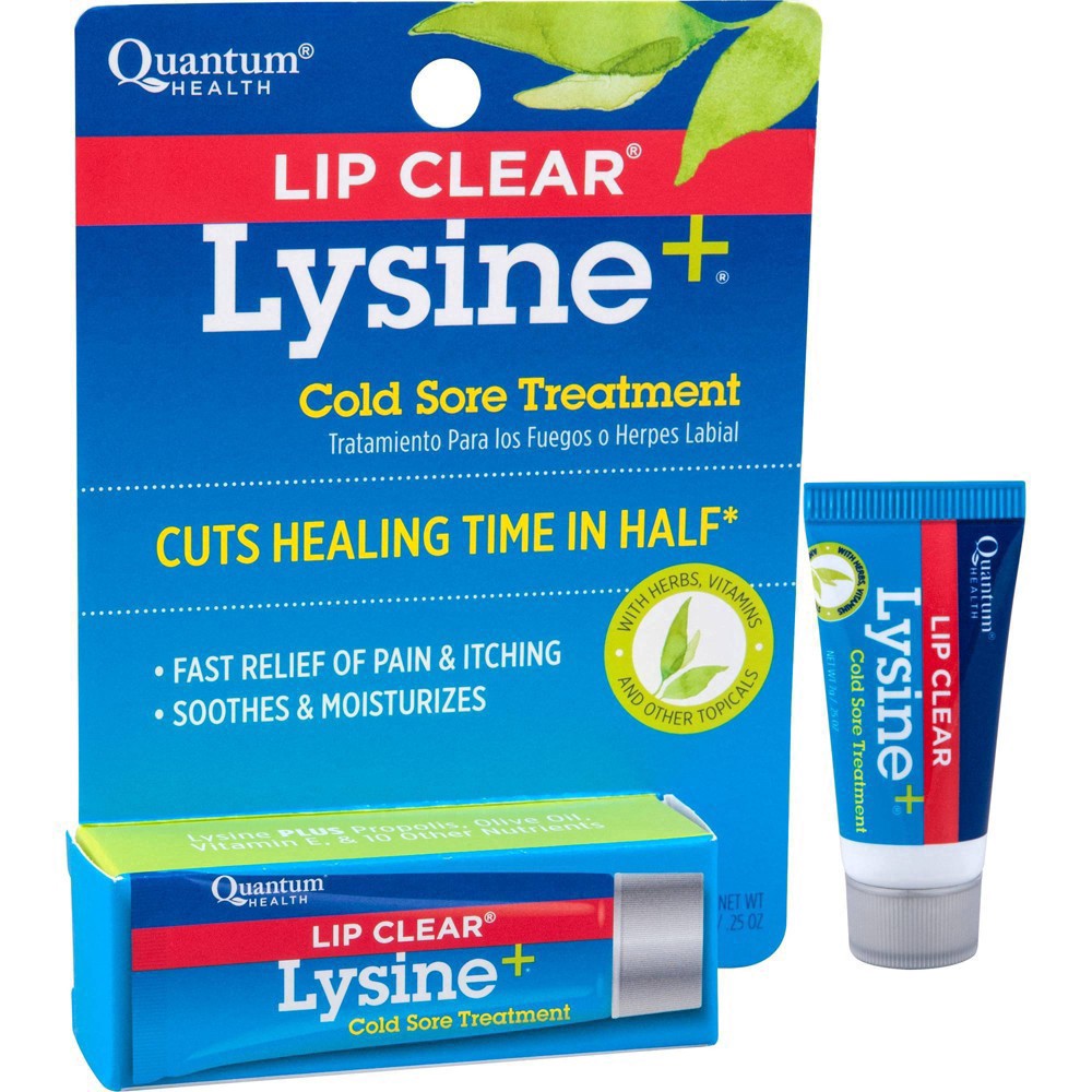 slide 14 of 80, Lip Clear Lysine Cold Sore Treatment, 25 oz