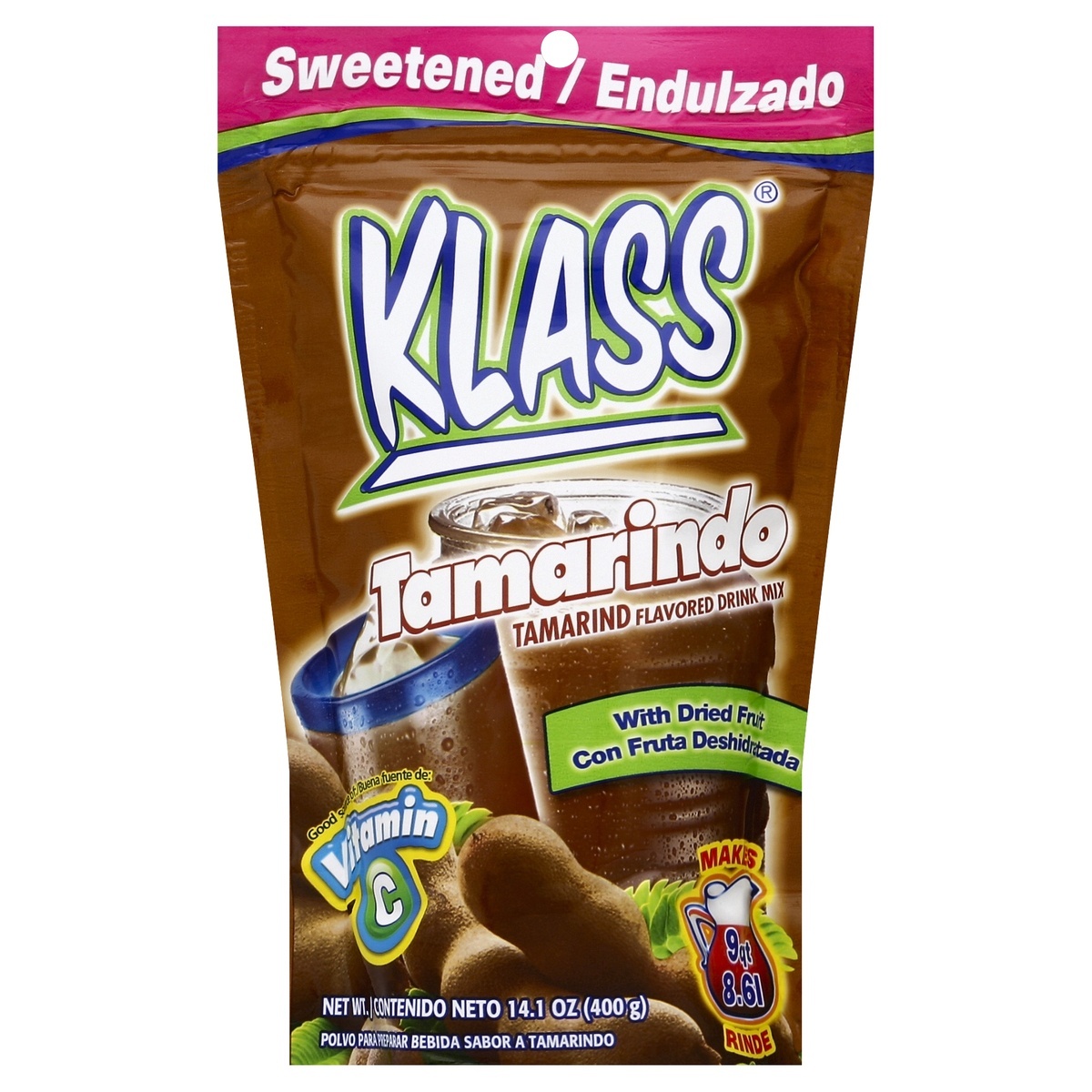 slide 1 of 1, Klass Drink Mix Tamarind Flavored, 14.1 oz