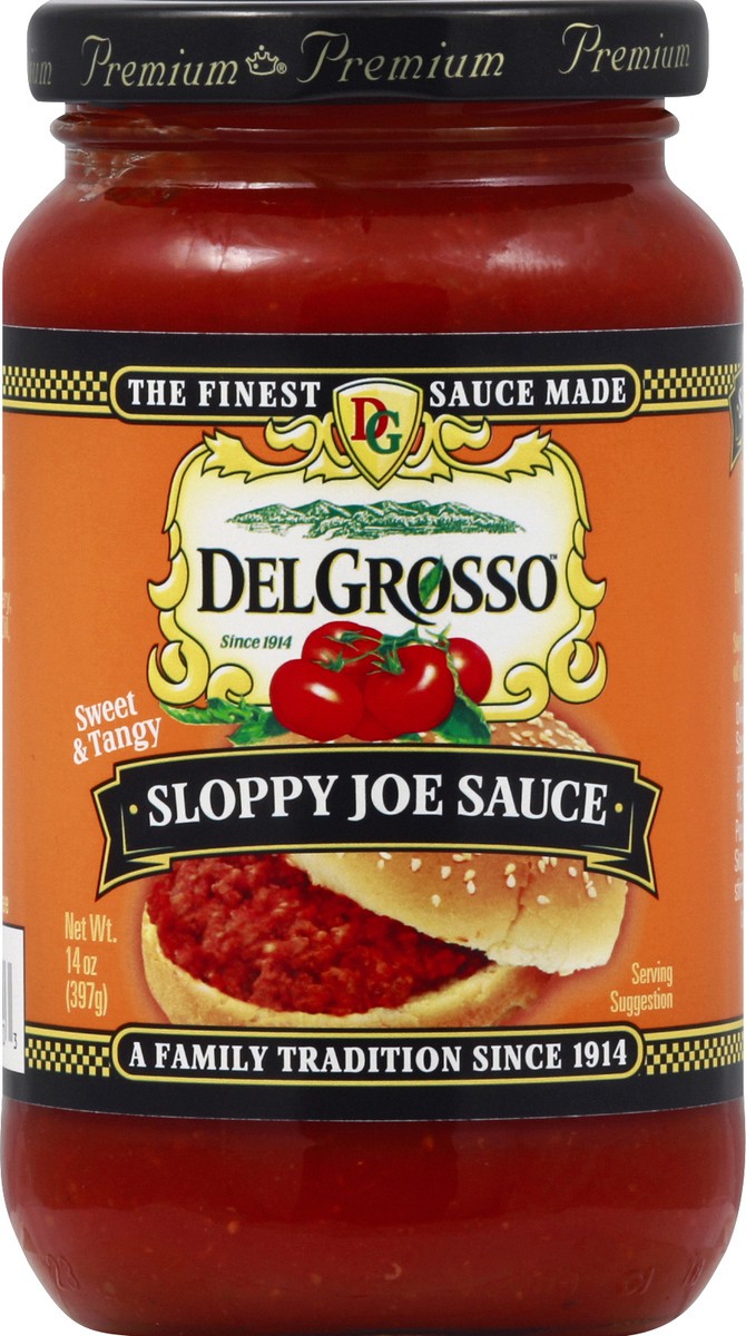 slide 2 of 2, DelGrosso Del Grosso Sloppy Joe Sauce, 14 oz