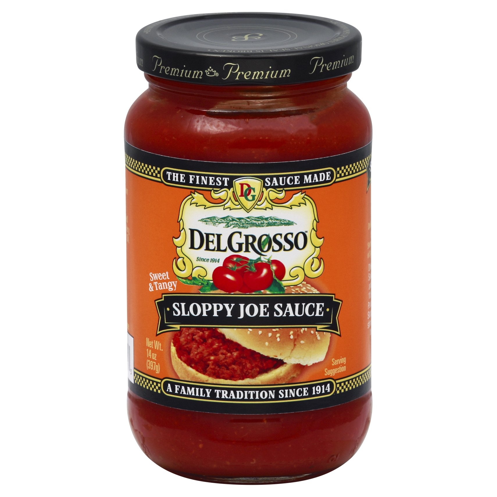 slide 1 of 2, DelGrosso Del Grosso Sloppy Joe Sauce, 14 oz