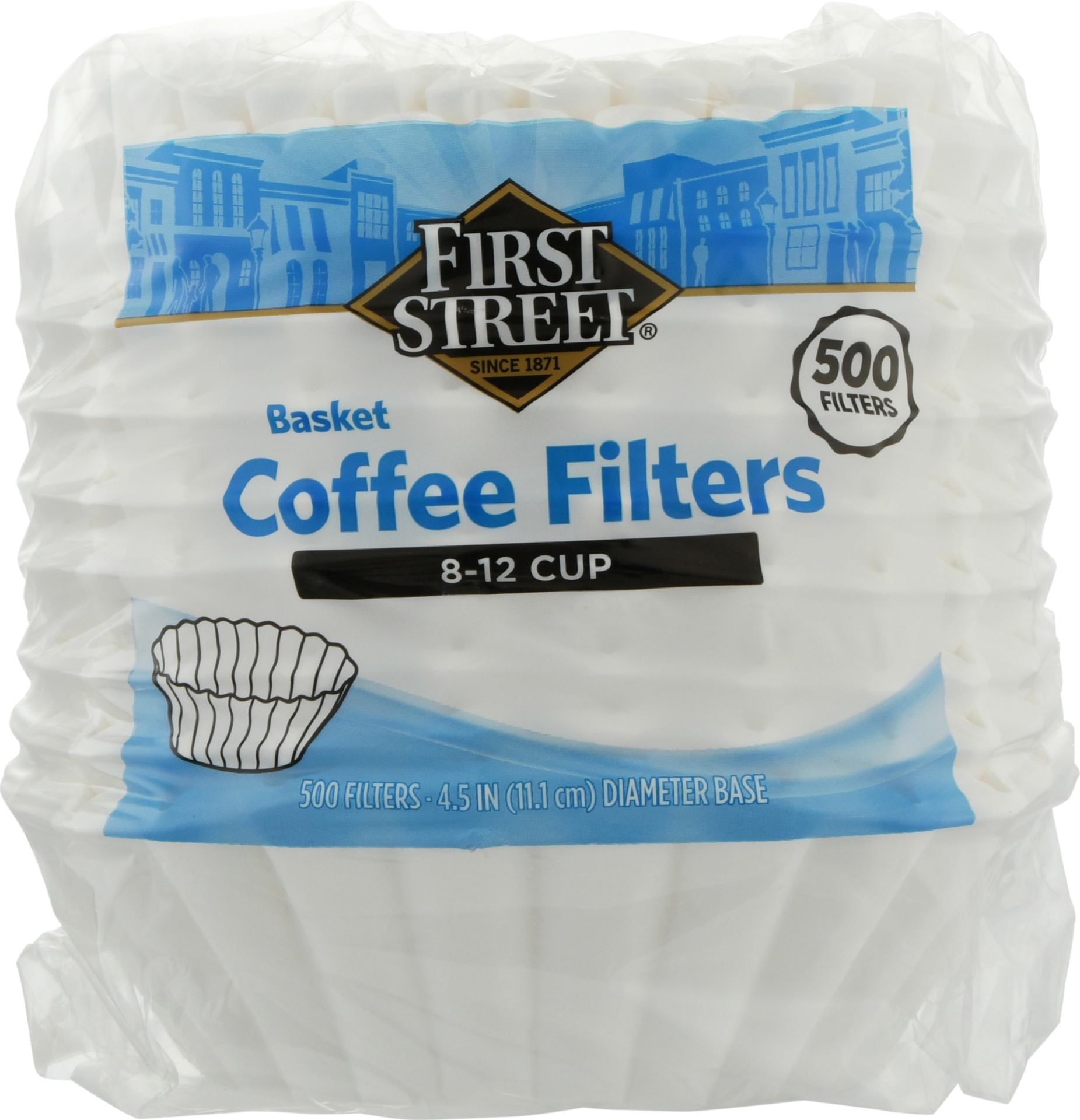 slide 1 of 1, First Street/Ambiance 12 Cup Coffee Filter - 500 ct, 500 ct