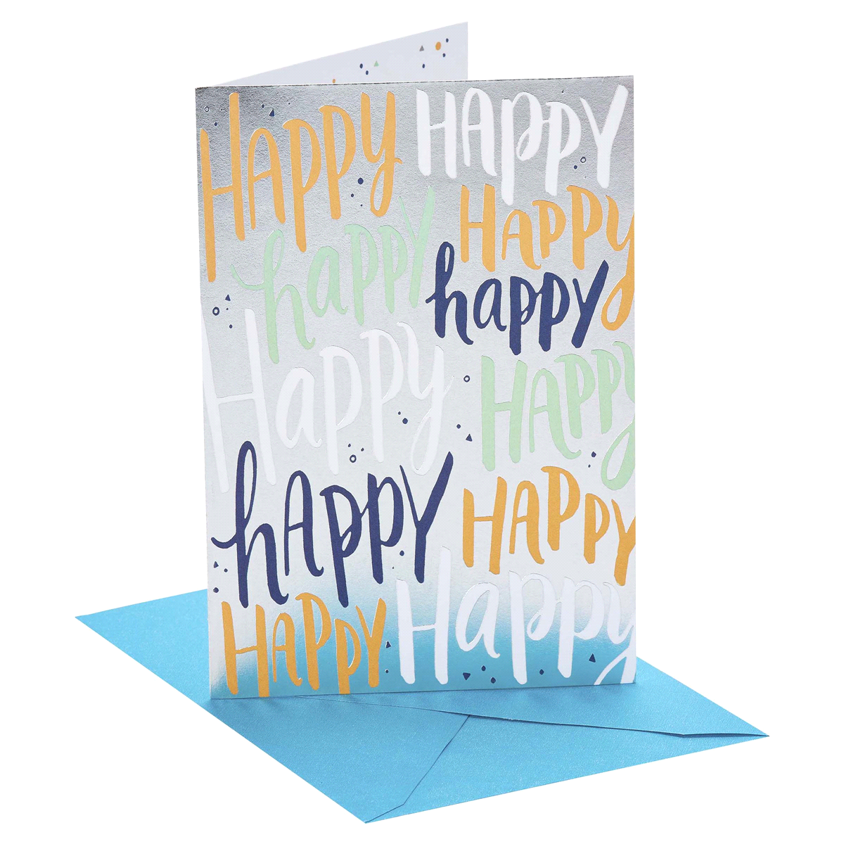 slide 1 of 1, American Greetings Birthday Card (Happy), 1 ct