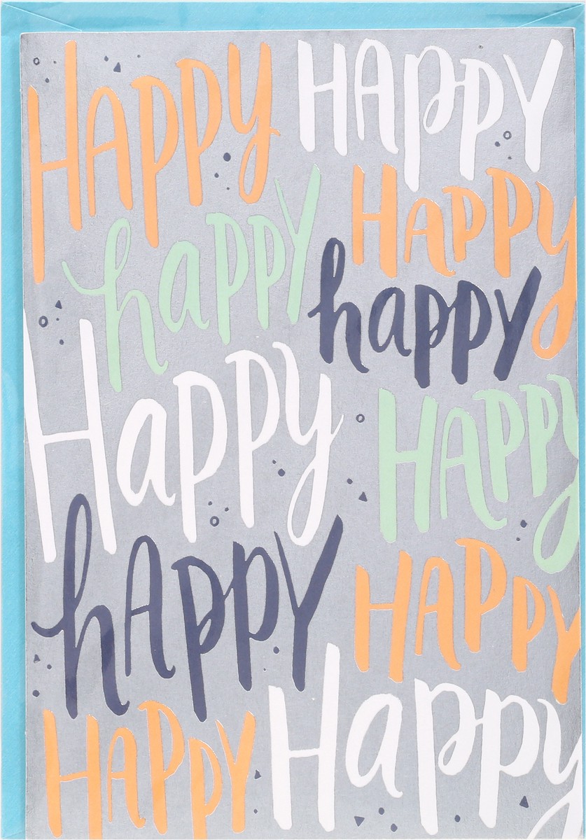 slide 1 of 5, American Greetings Happy Greeting Card 1 ea, Full Size
