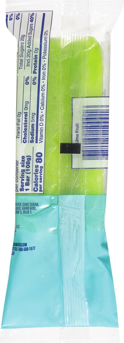 slide 9 of 9, Helados Mexico Premium Lime Fruit Ice Bar 3.75 fl oz, 3.75 fl oz