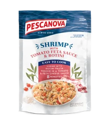 Pescanova Shrimp With Tomato Feta Sauce & Rotini