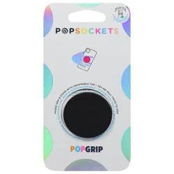 PopSockets Black PopGrip 1 ea