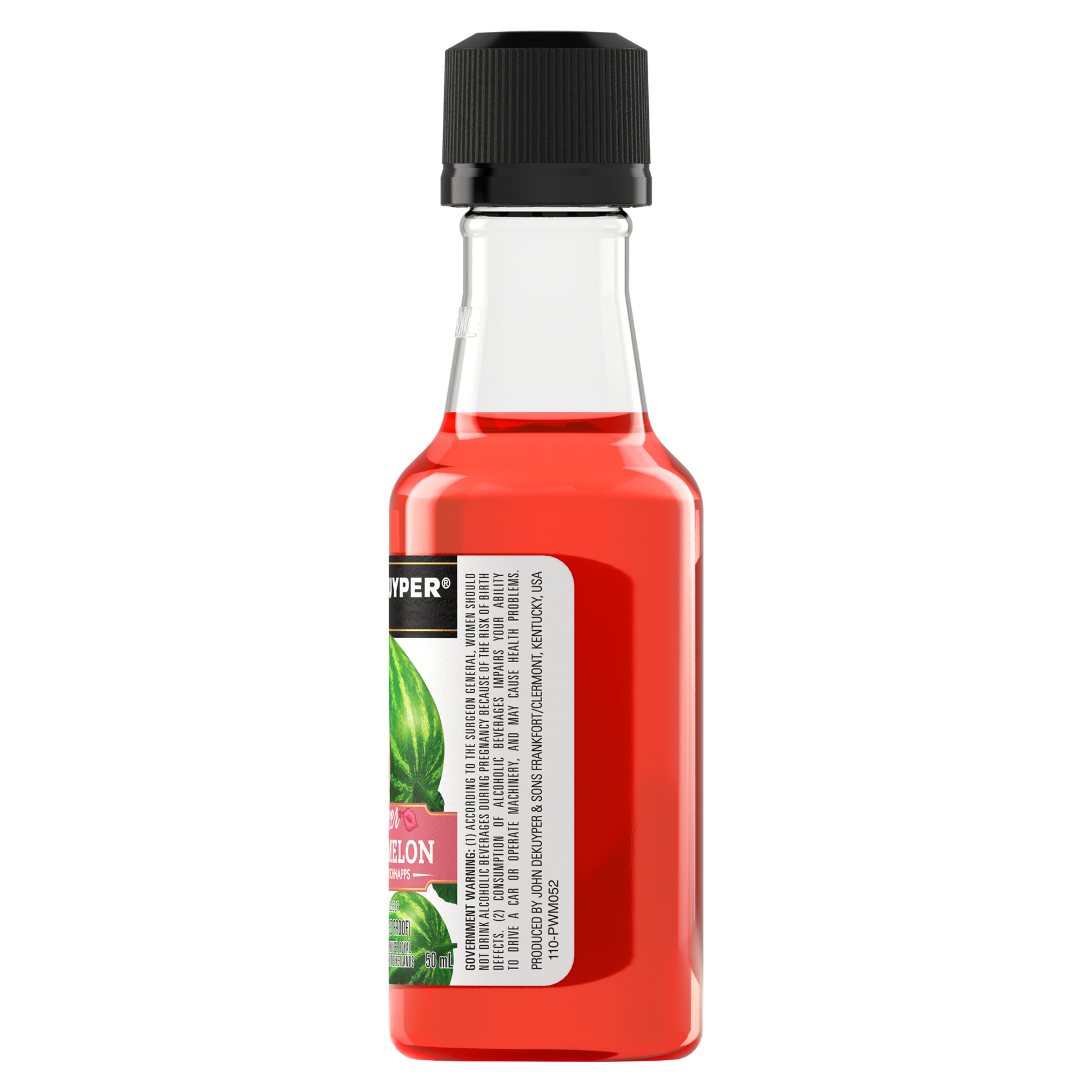 slide 2 of 4, DeKuyper Pucker Watermelon Schnapps Liqueur 50 ml, 50 ml