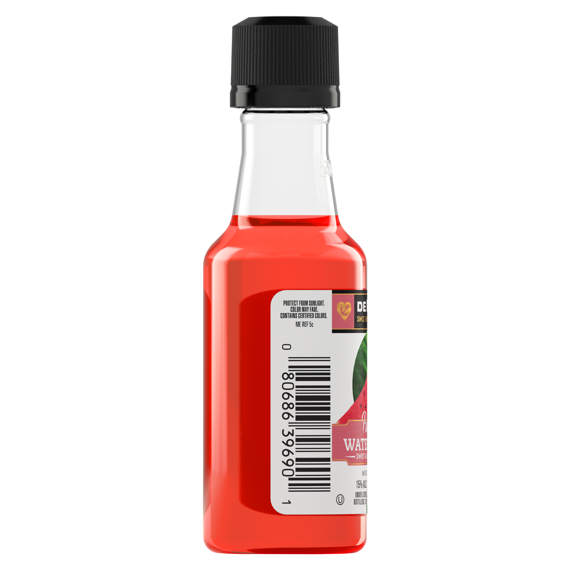 slide 3 of 4, DeKuyper Pucker Watermelon Schnapps Liqueur 50 ml, 50 ml