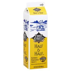 First Street Half & Half
