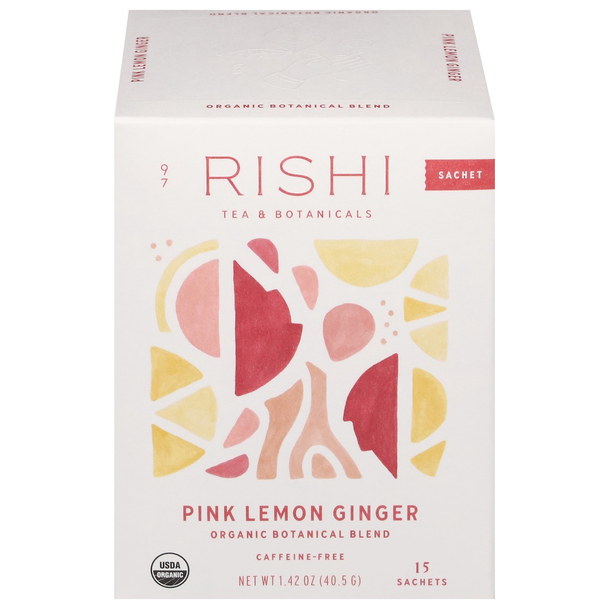 slide 12 of 12, Rishi Botanical Blend Organic Pink Lemon Ginger Tea 15 ea, 15 ct