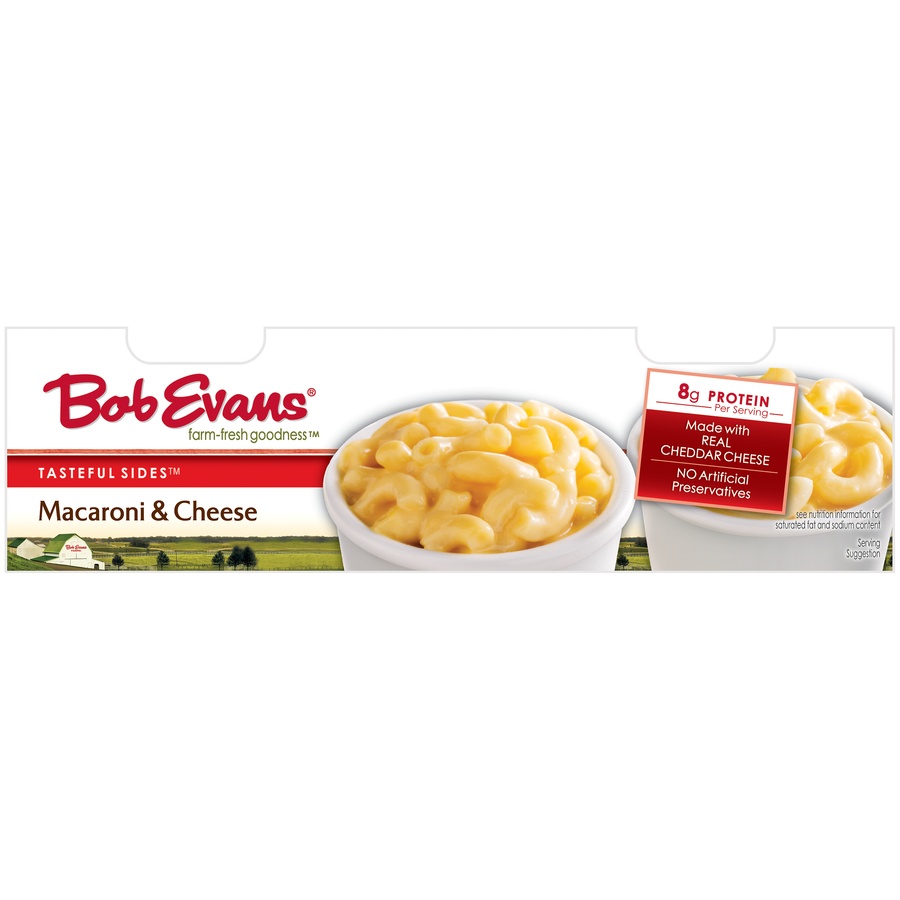 slide 2 of 4, Bob Evans Twin Packed Mac-n-Cheese Single Serve Cups, 12 oz