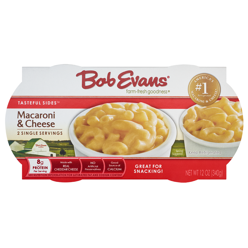 slide 1 of 4, Bob Evans Twin Packed Mac-n-Cheese Single Serve Cups, 12 oz