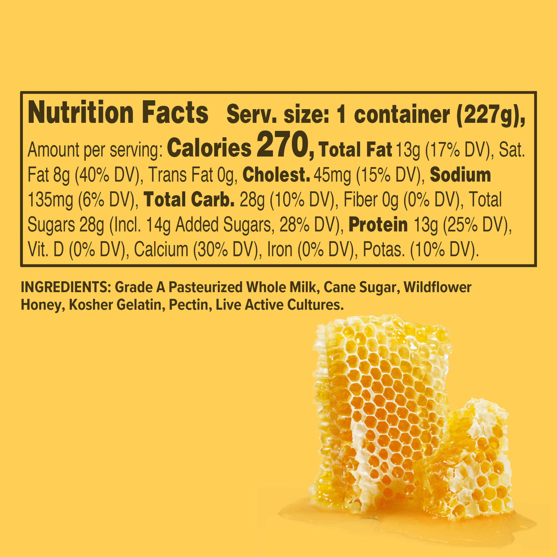 slide 2 of 2, Noosa Finest Honey Yoghurt 8 oz, 8 oz