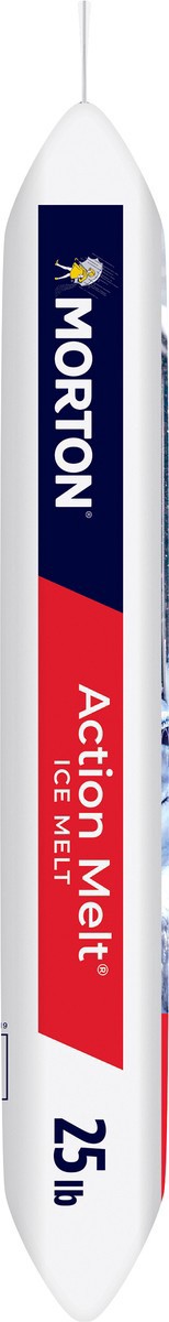 slide 3 of 7, Morton Action Melt Ice Melt 25 lb, 25 lb