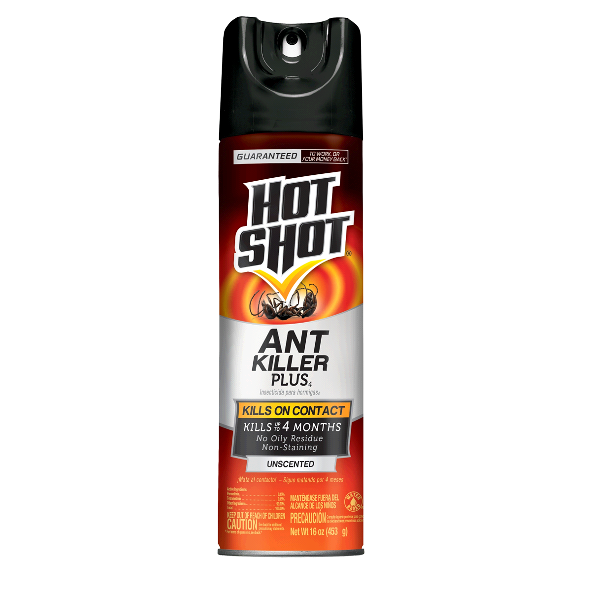 slide 1 of 5, Hot Shot Ant Killer Plus Insecticide Spray, 16 oz