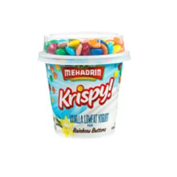 Mehadrin Vanilla Rainbow Yogurt