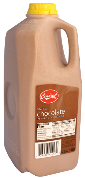 slide 1 of 1, Central Dairy 2% Chocolate Milk, 64 fl oz