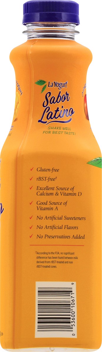 slide 9 of 9, La Yogurt Sabor Latino Lowfat Mango Drinkable Yogurt 32 oz, 32 oz