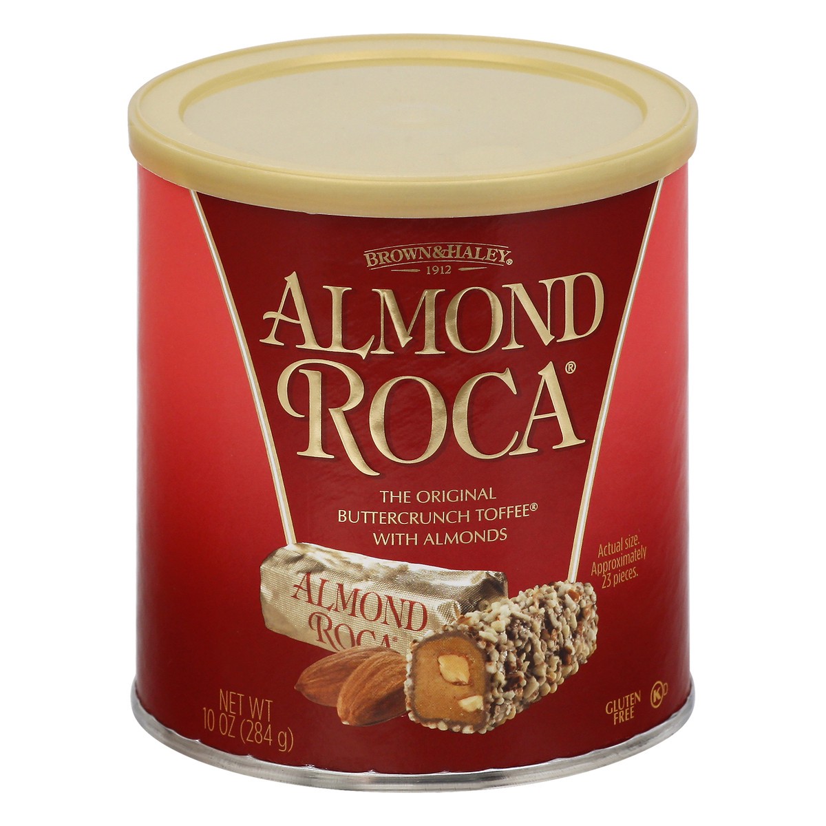 slide 6 of 12, Brown & Haley Almond Roca Canister, 10 Oz, 10 oz