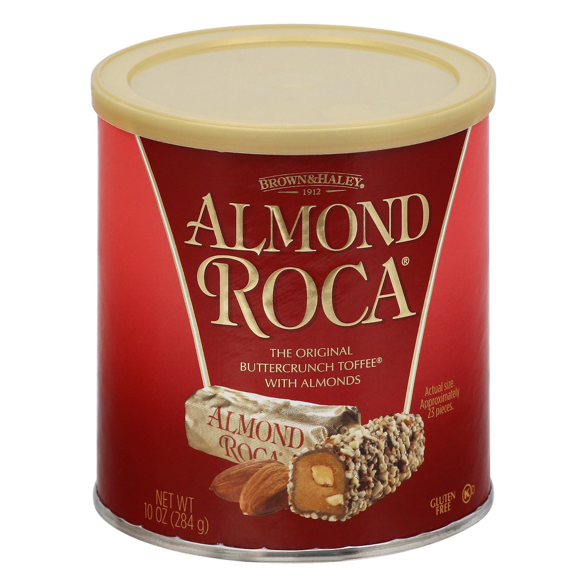 slide 10 of 12, Brown & Haley Almond Roca Canister, 10 Oz, 10 oz