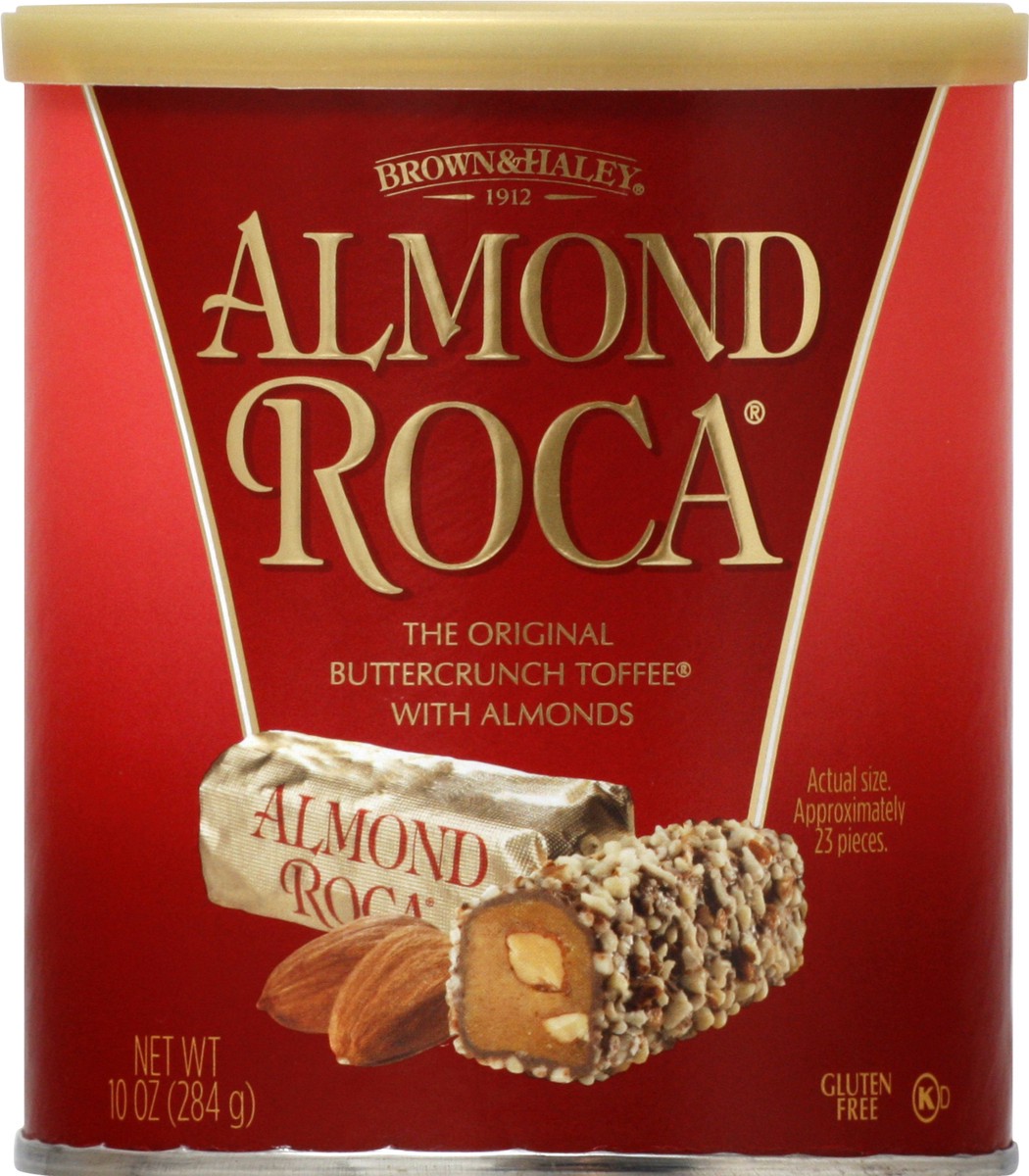 slide 1 of 12, Brown & Haley Almond Roca Canister, 10 Oz, 10 oz