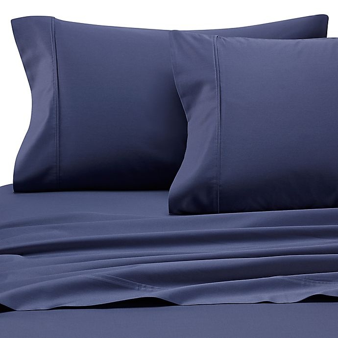 slide 1 of 1, Heartland HomeGrown 400-Thread-Count Standard Pillowcases - Blue Jean, 2 ct