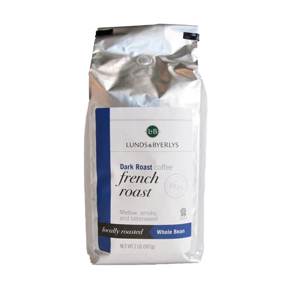 slide 1 of 1, L&B Whole Bean French Roast Coffee - 2 lb, 2 lb