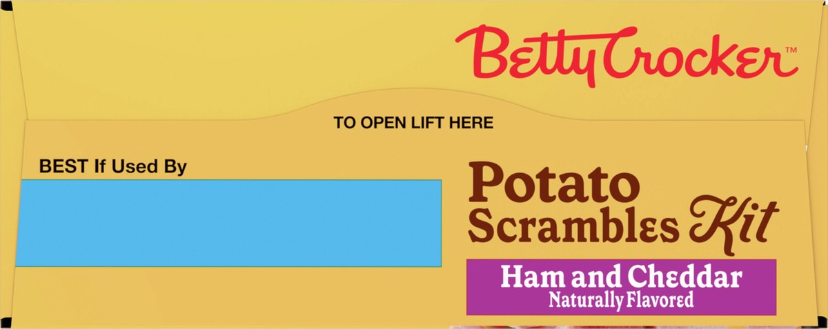 slide 7 of 8, Betty Crocker Potato Scrambles Kit, Ham and Cheddar, 7 oz., 7 oz