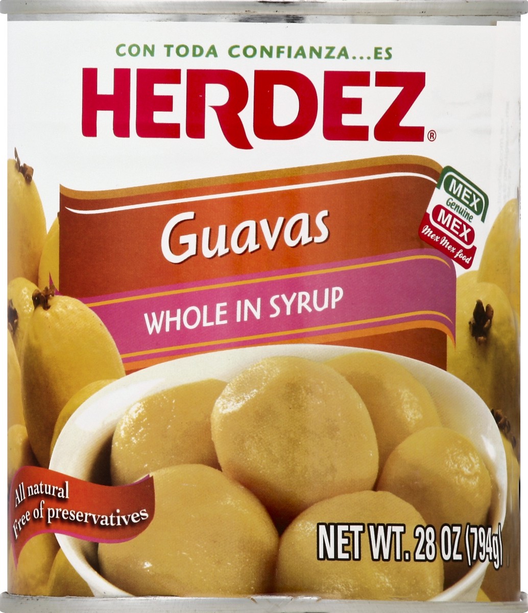 slide 1 of 2, Herdez Guavas 28 oz, 28 oz