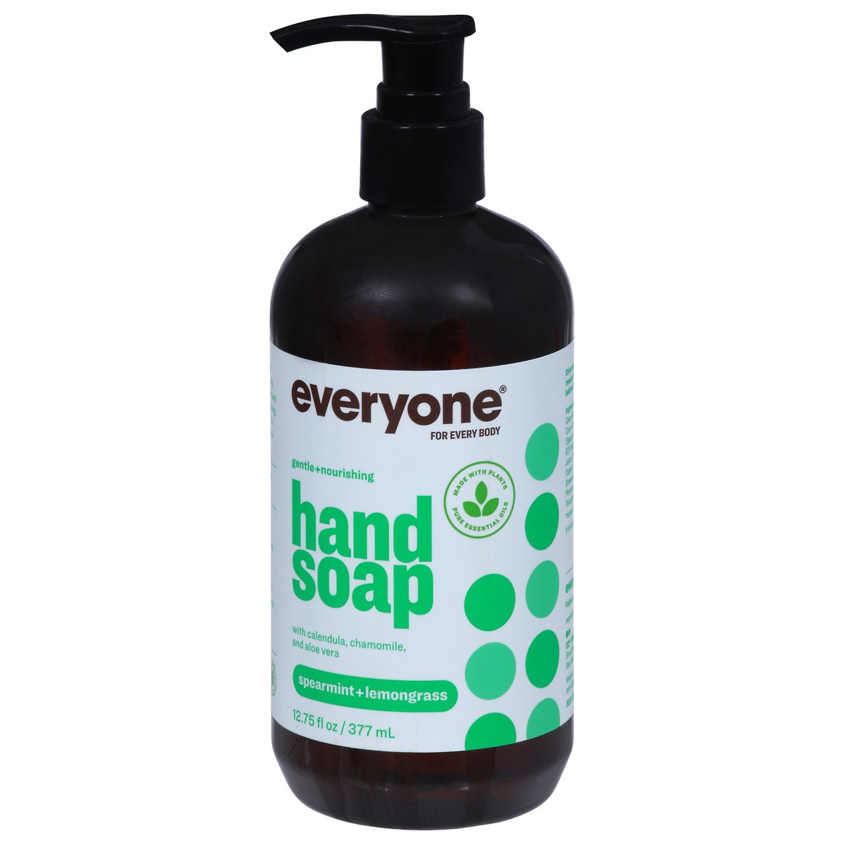 slide 1 of 9, Everyone Spearmint + Lemongrass Hand Soap 12.75 fl oz, 12.75 fl oz