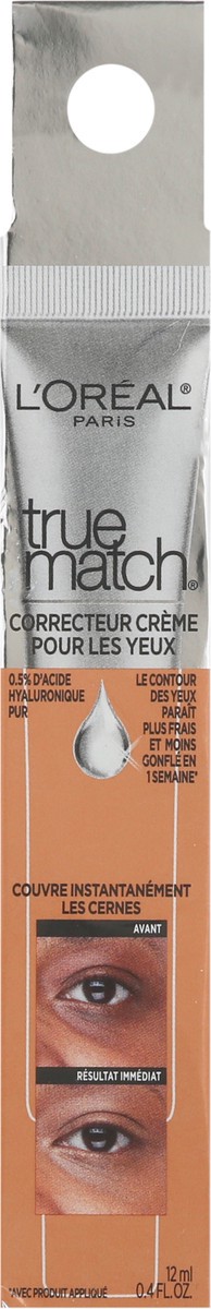 slide 6 of 9, L'Oréal True Match Dark C7-8 Eye Cream in a Concealer 0.4 fl oz, 0.4 oz