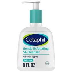 Cetaphil Gentle Exfoliating SA Cleanser, 8 Fl Oz