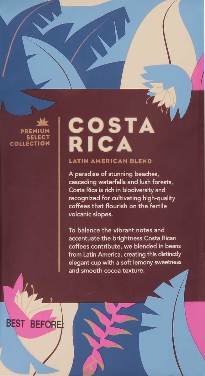 slide 7 of 13, Starbucks Premium Select Collection, Costa Rica Latin American Blend Medium Roast Coffee, Whole Bean, 9 oz., 9 oz