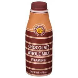 Mayfield Dairy Farms Chocolate Milk with Vitamin D, Whole Milk - 1 pint