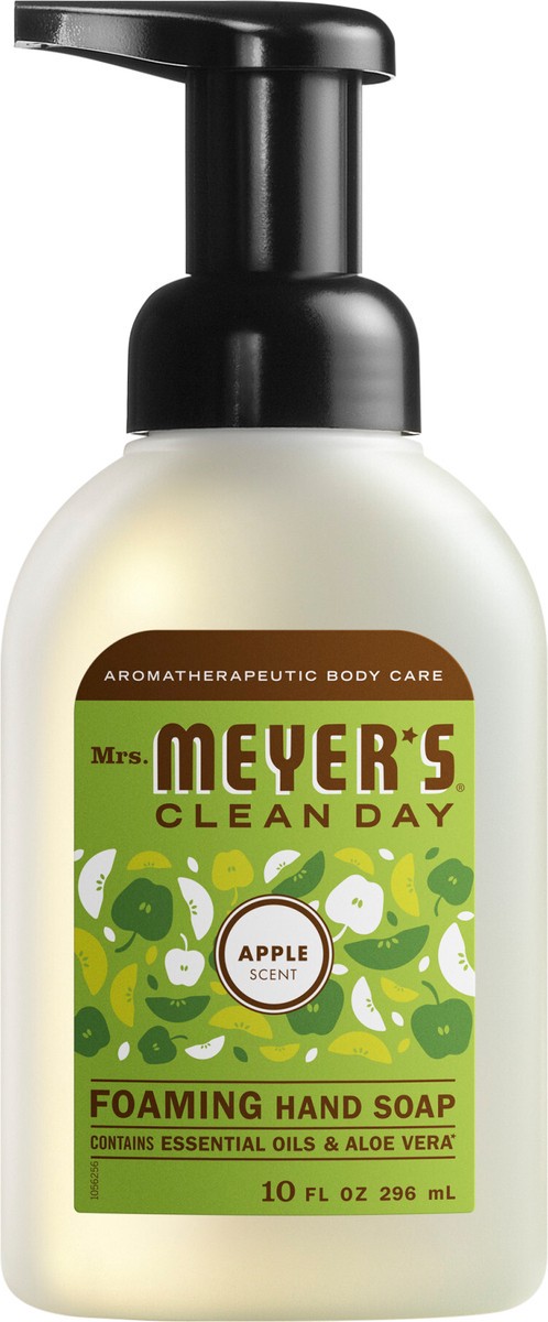 slide 3 of 3, Mrs. Meyer's Clean Day Foaming Hand Soap, Apple Scent, 10 Ounce Bottle, 10 fl oz