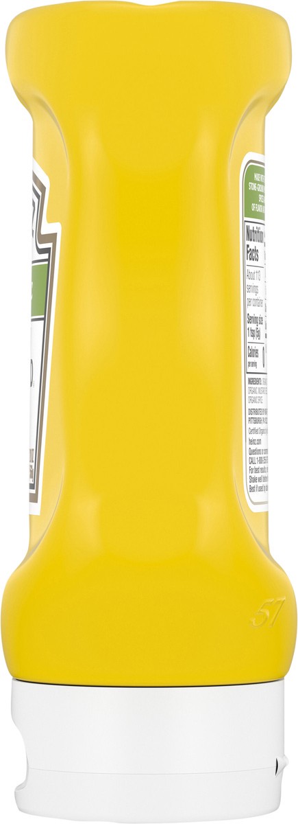 slide 3 of 9, Heinz Organic Yellow Mustard, 20 oz Bottle, 20 oz