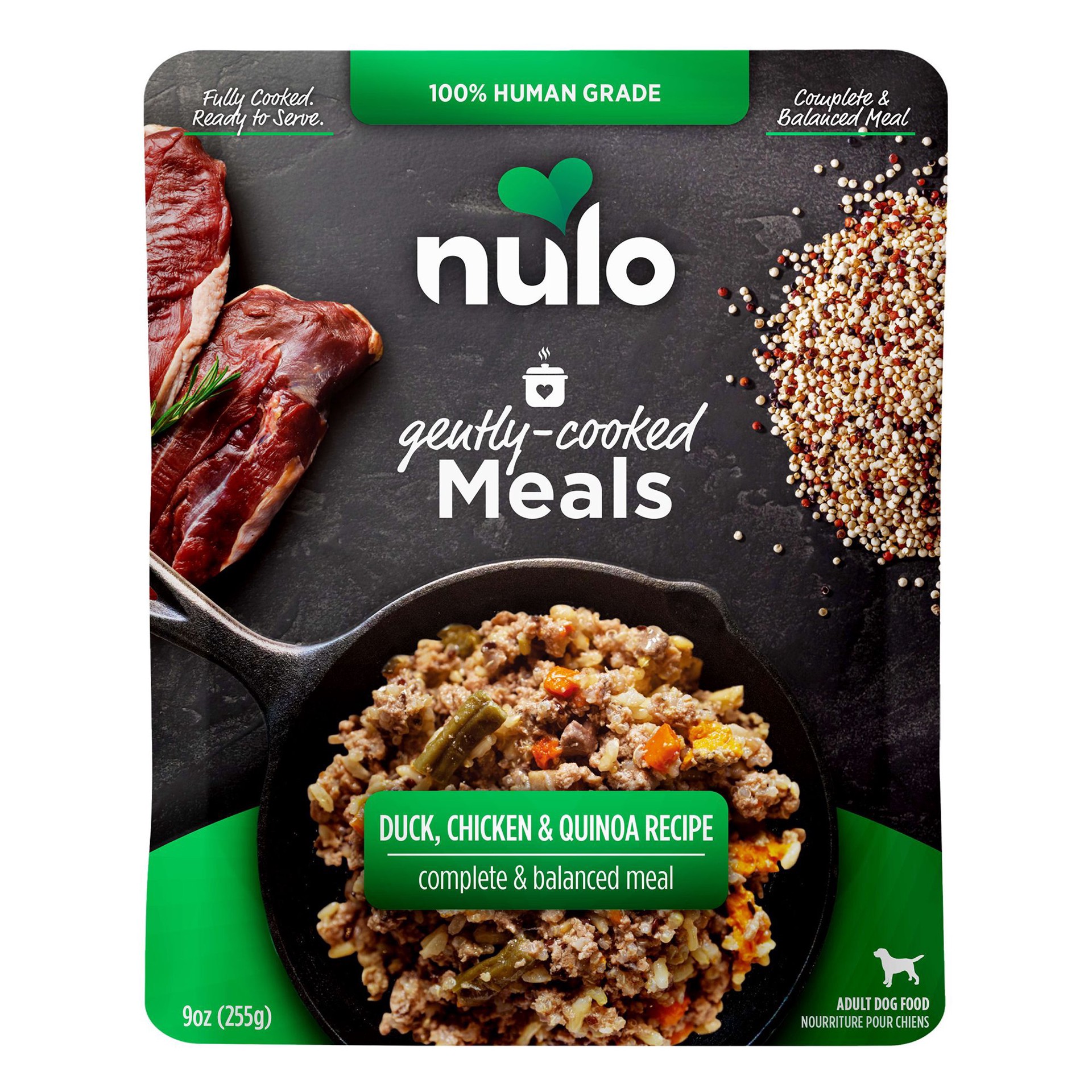 slide 1 of 1, Nulo Gently Cooked Meals Adult Wet Dog Food - 9 Oz, 9 oz