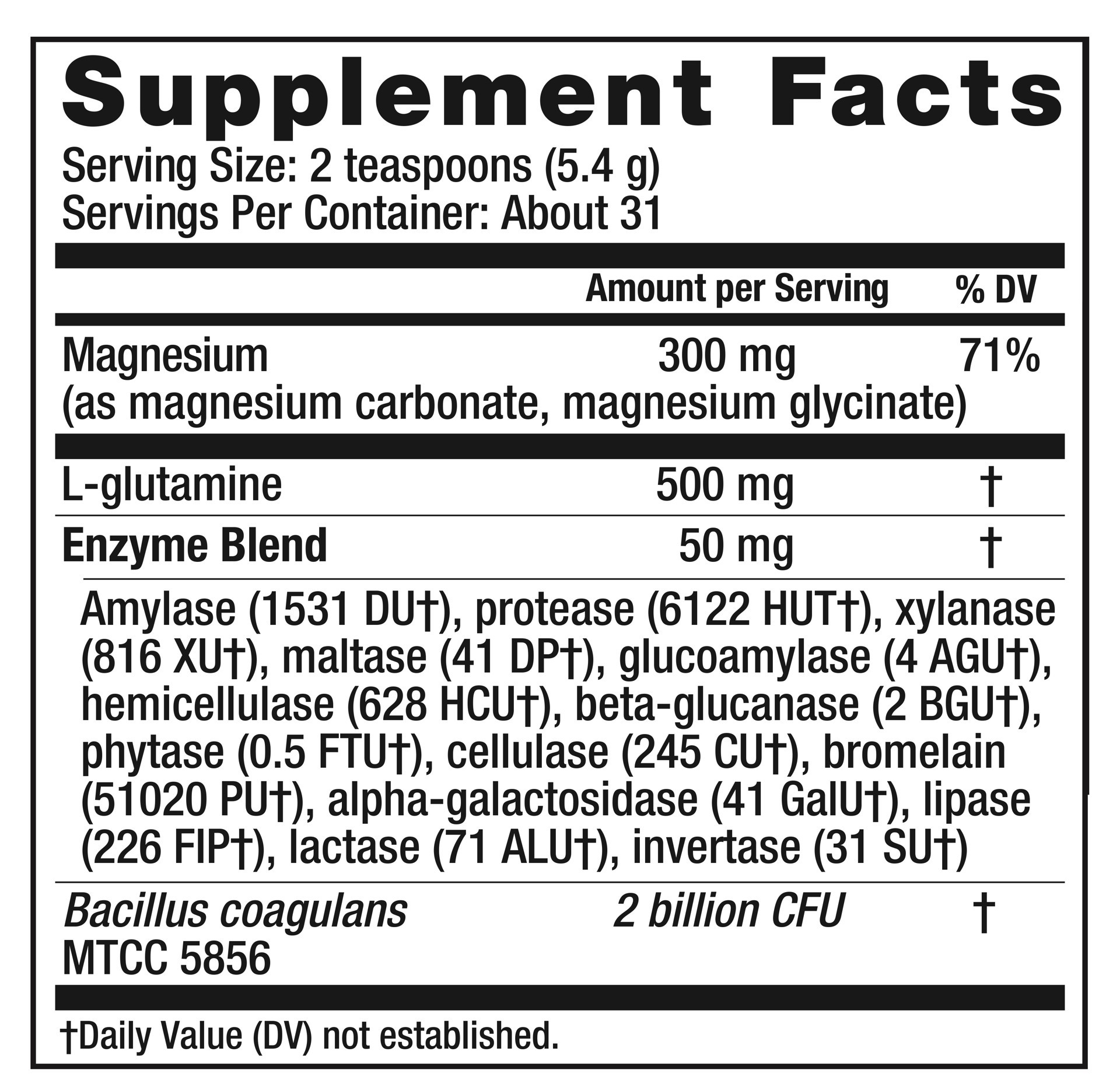 slide 3 of 5, Natural Vitality Supplement Calmful Gut, 6 oz