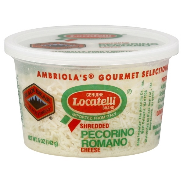 slide 1 of 1, Locatelli Shredded Pecorino Romano, 5 oz